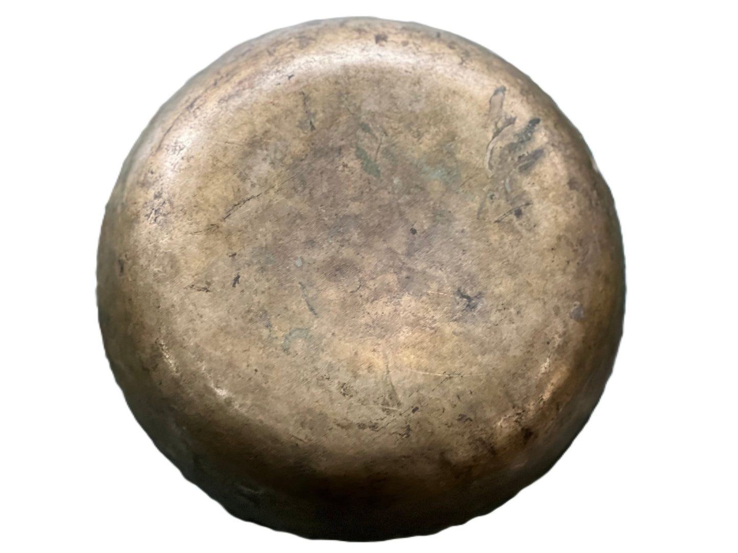 Hand - Hammered Vintage Thadobati Tibetan Singing Bowl/ Himalayan Bowl for Sound Healing, Includes Free Cushion and Mallet - Tibetan Thangka Art