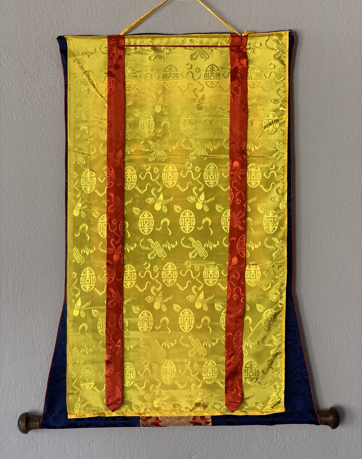 Manjushri Wisdom Bodhisattva Thangka Painting, Tibetan Meditation Art