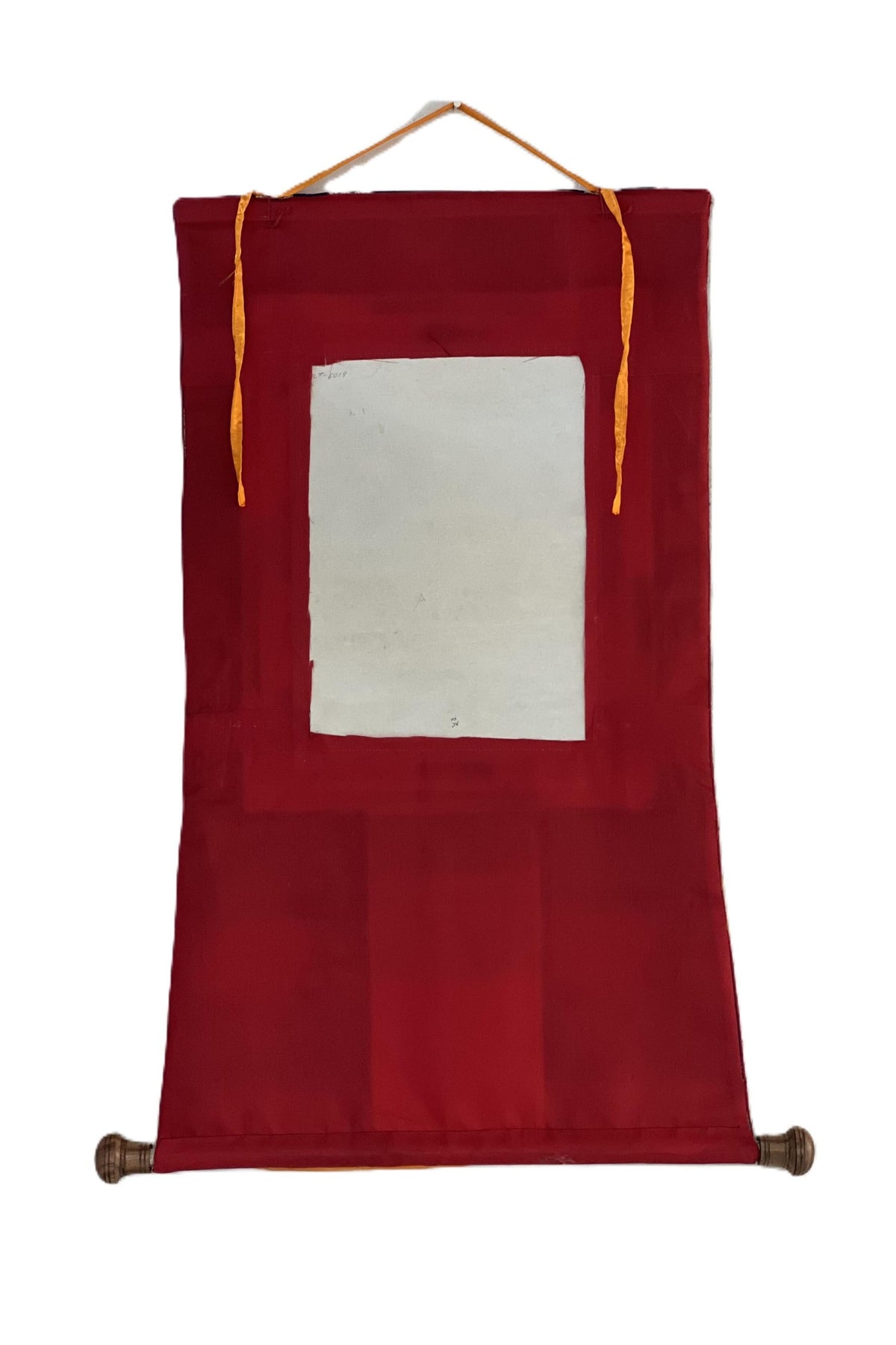 Hand-Painted Vajrasattva Thangka | Tibetan Buddhist Art, Silk Brocade