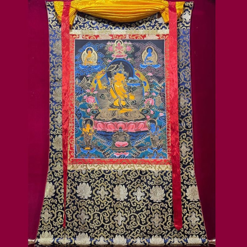 Silk Framed Thangkas - Tibetan Thangka Art