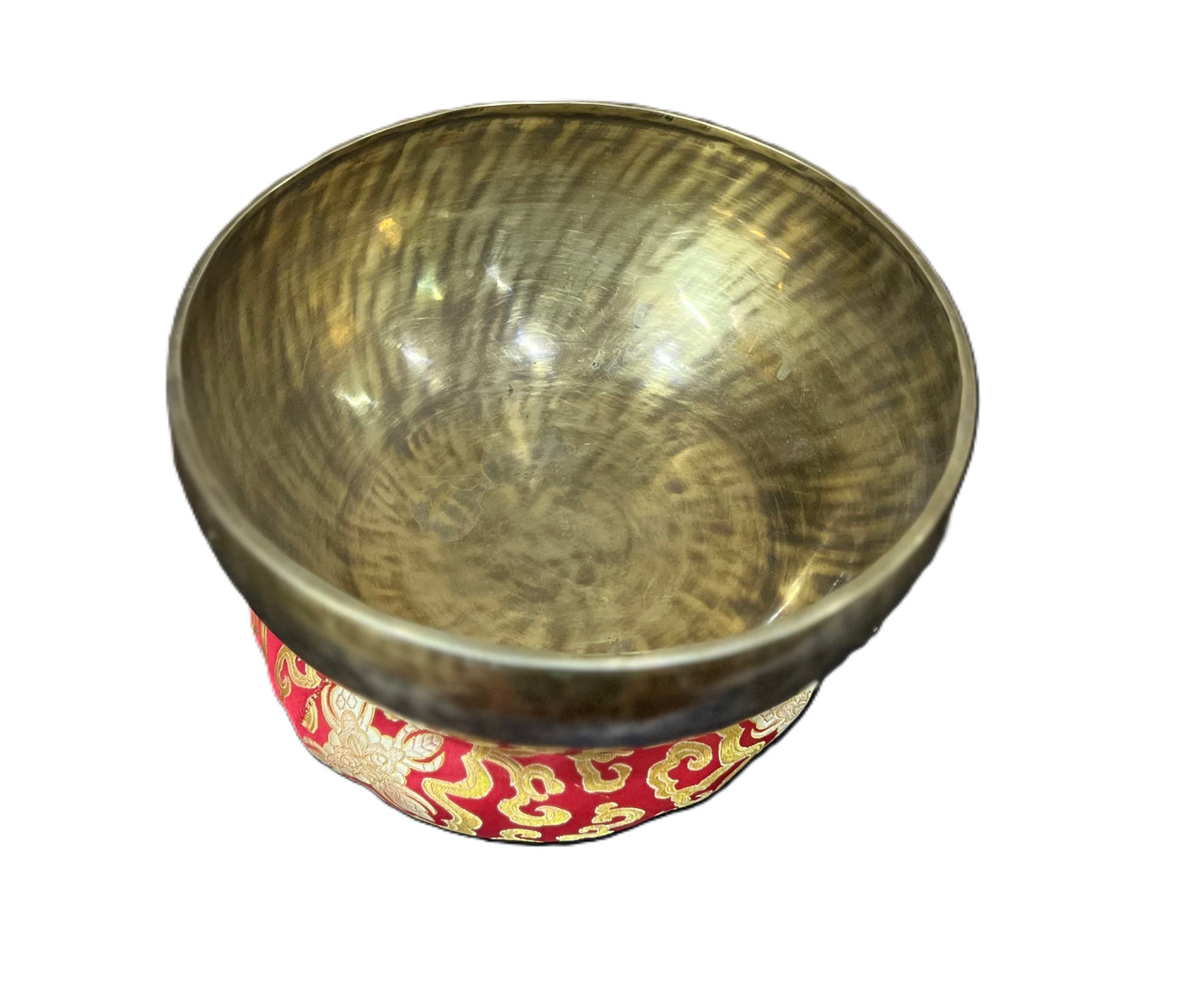 HAND HAMMERED TIBETAN SINGING BOWL SOUND HEALING WITH FREE CUSHION AND MALLET