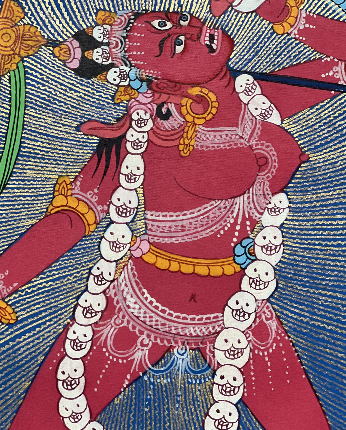Vajrayogini Thangka Painting: Hand-Painted Tibetan Buddhist Tantra Art