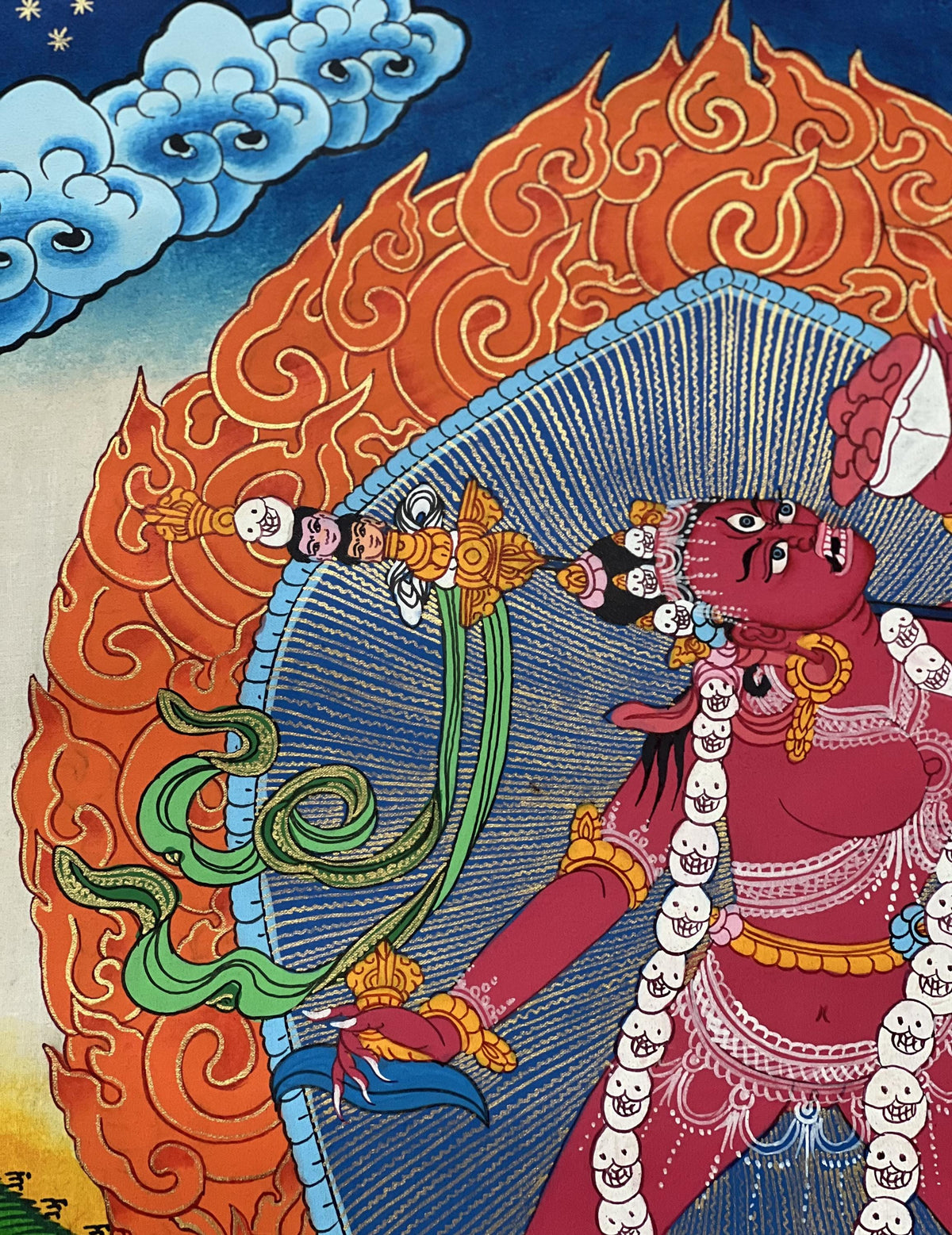 Vajrayogini Thangka Painting: Hand-Painted Tibetan Buddhist Tantra Art