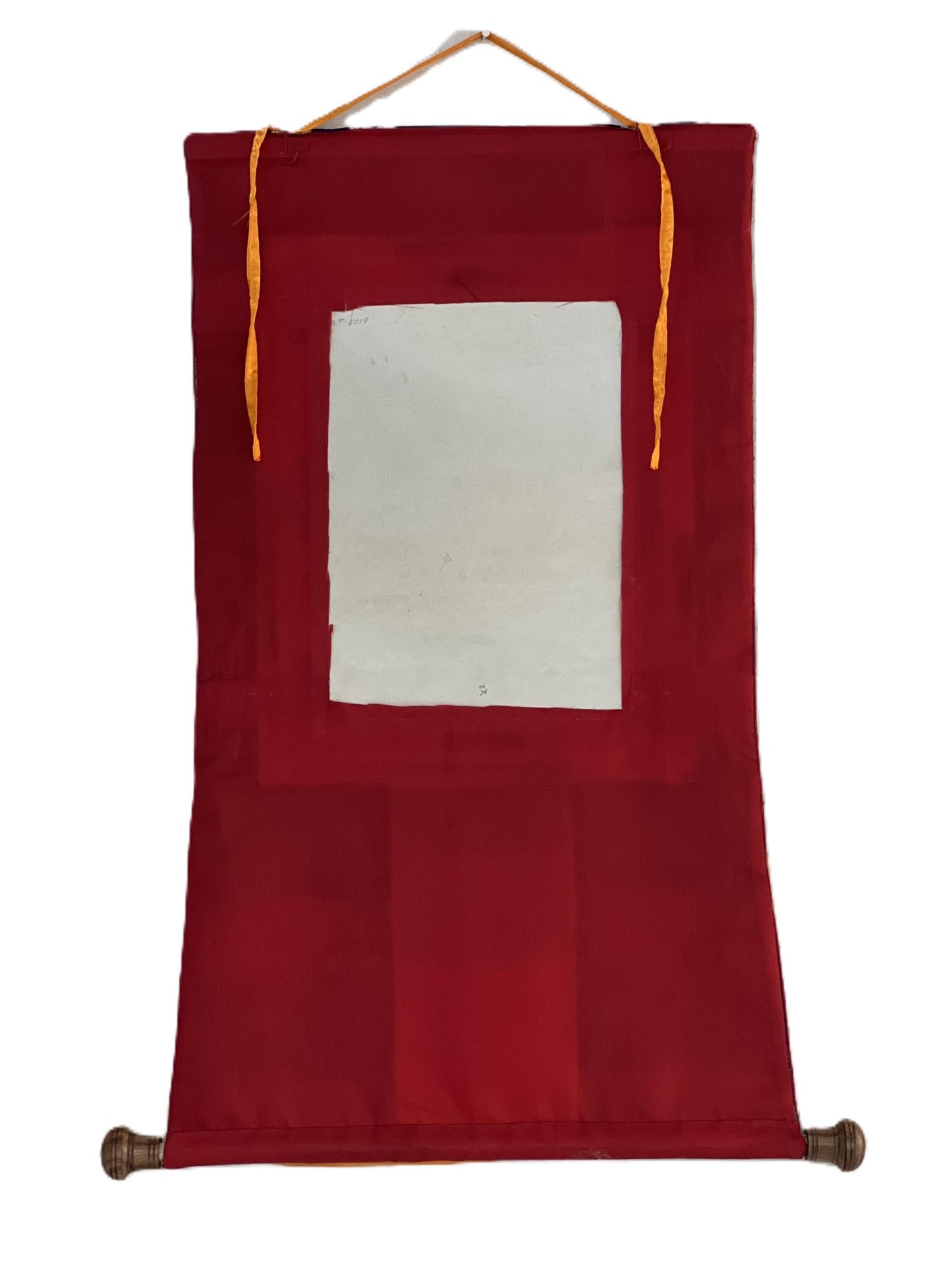 Hand-Painted Vajrasattva Thangka | Tibetan Buddhist Art, Silk Brocade
