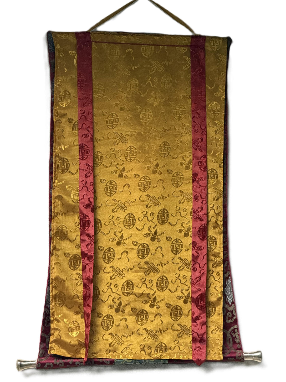 Je Tsongkhapa Thangka Painting: Tibetan Master Art with Silk Brocade