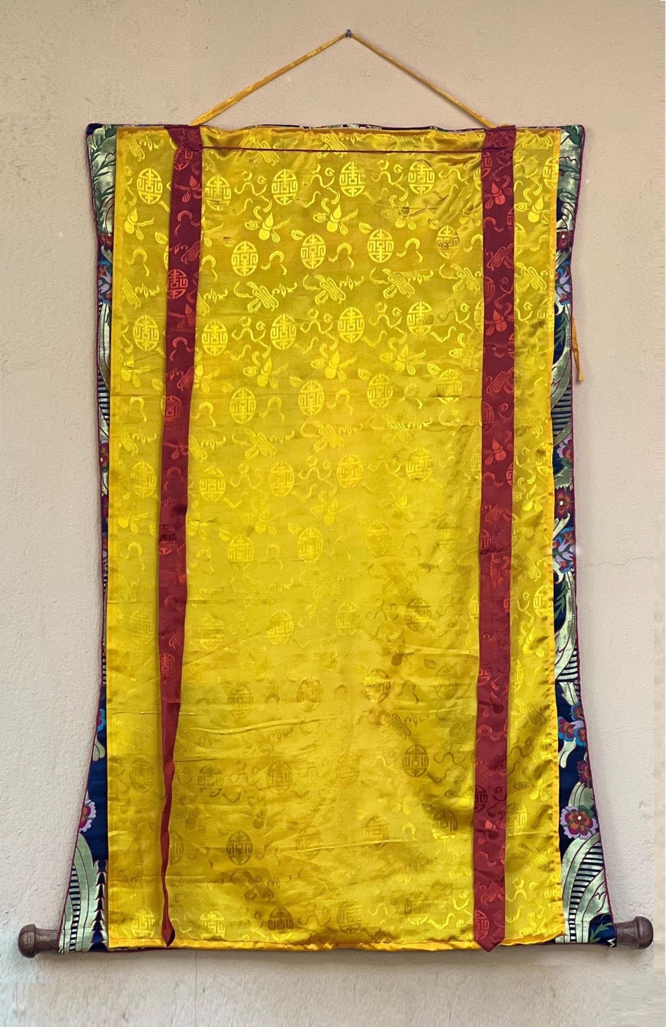 Original Hand - painted White Tara / Masterpiece Tibetan Thanka / Thangka Painting Compassion Meditation Art with High - Quality Silk Brocade - Tibetan Thangka Art